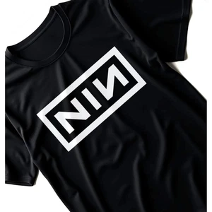 Nine Inch Nails Logo Unisex T-Shirt – Rock Band Vintage Tee XS-6XL Fan - Picture 1 of 2