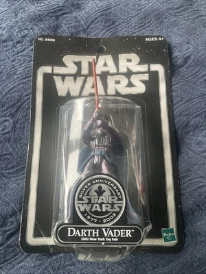Star Wars Silver Anniversary Darth Vader 2002 New York Toy Fair Exclusive - Image 1 of 4