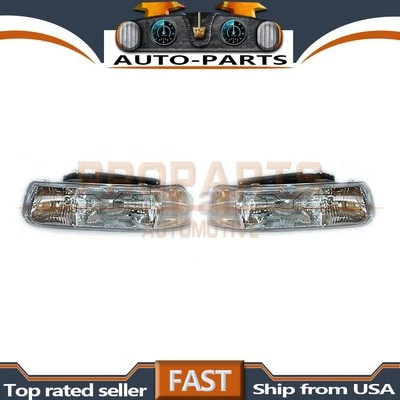 Conjunto de faros izquierdo derecho TYC 2X para Chevrolet 1999-2006 Foto 1 de 4