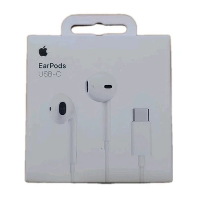 Cuffie Cuffiette Apple USB-C ORIGINALI Auricolari Apple attacco C  iPhone 15 16 - Immagine 1 di 3