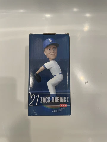 ZACK GREINKE Los Angeles Dodgers 2014 Bobblehead SGA Baseball MLB Free Shipping Cover
