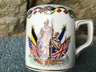 Rare antique Hanley ceramic mug WWI Britannia Sir David Beatty