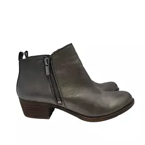 Lucky Brand Basel Bootie Metallic Size 7.5 M - Picture 1 of 14