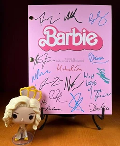Barbie Skript signiert - Autogramm Nachdrucke - 114 Seiten - Barbie-Film - Bild 1 von 6