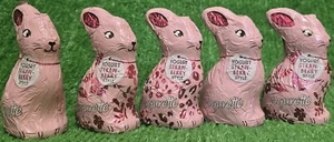 (60€/kg) 5x Yogurette Osterhase Hohlfigur Schokolade Strawberry 75g Versand0€ - Bild 1 von 18