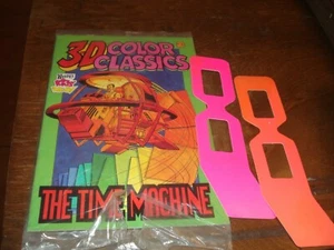 3D Color Classic Glasses Wendy's Kids Meal The Time Machine Book - Picture 1 of 1