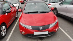 Honda Civic MK8 FK3 Front Perspex Grill Vinyl Panel - Picture 1 of 6