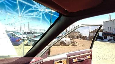 Buick Century 1989 pasajero derecho un pilar moldura parabrisas poste panel OEM rojo Foto 1 de 4