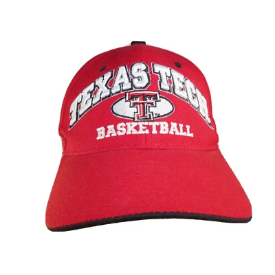 Texas Tech Basketball Hat Cap NCAA Zephyr Wool Blend Adjustable - Image 1 of 4