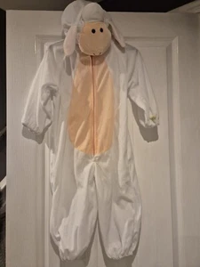 Pristine 3-4yrs Lamb Easter School Nativity Sheep Fancy Dress Kids Costume Farm - Picture 1 of 2