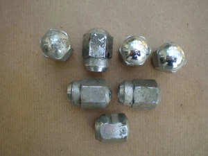 SET of 6 WHEEL NUTS plus one odd one - Picture 1 of 1