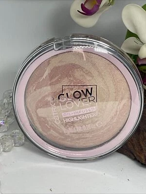 Catrice Glow Lover Oil-Infused Highlighter - 010 Glowing Peony - .28 oz - New