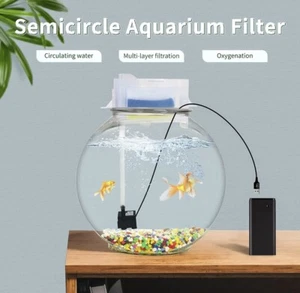 Innenfilter Aquarium Pumpe Silent NANO HANG BACK Aquarium Filtermedien - Bild 1 von 7
