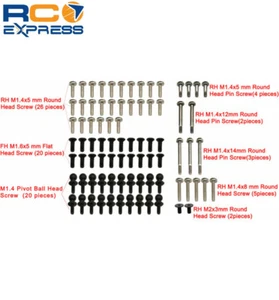 Hot Racing Losi Micro B Hardware set (82) LMCB14SS - Picture 1 of 1