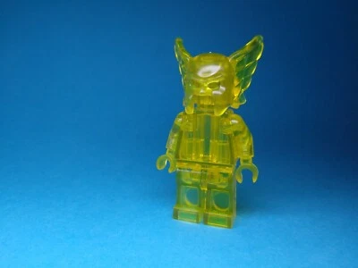 Authentic Lego Transparent Yellow Hawkman Minifigure (Trans Yellow) - Image 1 of 4