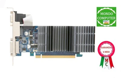 SCHEDA GRAFICA PCI EXPRESS 1GB NVIDIA   ASUS  EN8400GS SILENT DI DDR2/LP HDMI - Immagine 1 di 2