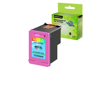 Cartucho de tinta de color HP 901XL CC656A compatible para impresora OfficeJet 4500 4580 - Imagen 1 de 7