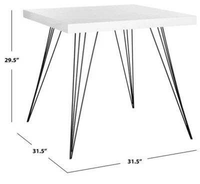 Safavieh Wolcott Dining Table, Reduced Price 2172722267 FOX4205A - Image 1 of 4