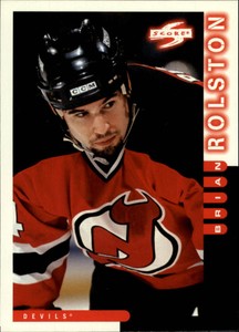 1997-98 Score Devils Hockey Card #205 Brian Rolston