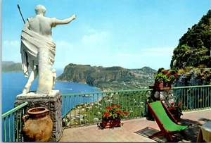 View from Anacapri, Capri, Italy Postcard - Picture 1 of 2