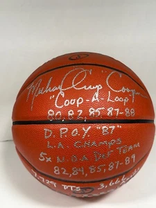 Pallacanestro Spalding firmata Michael Cooper con più iscrizioni Lakers BAS - Foto 1 di 4