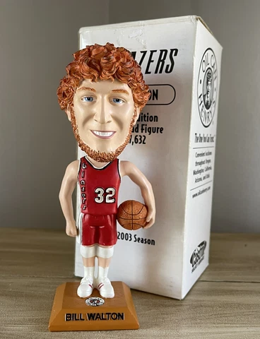 BILL WALTON Portland Trail Blazers Legend 2003 SGA Nodder Bobblehead NIB! Cover