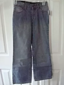 Pantalones de mezclilla para niños talla 10 regular corte bota azul marino antiguo nuevos - Imagen 1 de 2