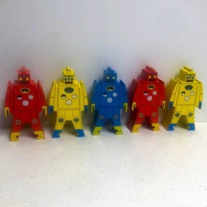 Juego de 5 robots apilables de madera Schylling - Imagen 1 de 11