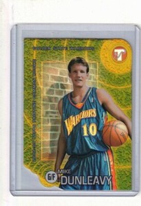 #57  gold   refractor  MIKE DUNLEAVY  rc  2002 03  TOPPS pristine 06/99  die cut