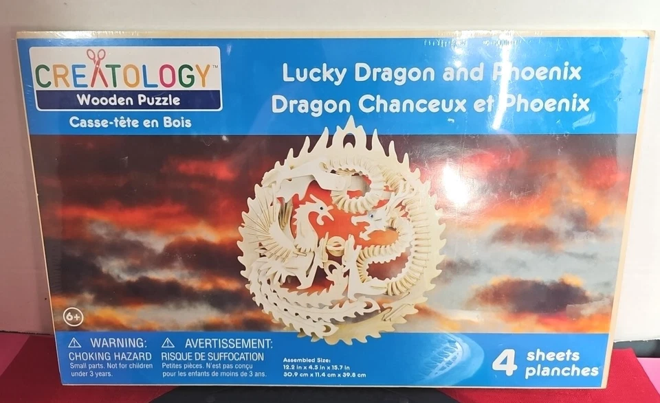 Creatology Wooden Puzzle Model Kit - Sphinx