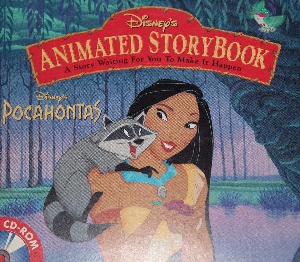 disney POCAHONTAS win/mac ANIMATED STORYBOOK rated e PC-CD ROM   #46 - Image 1 of 1