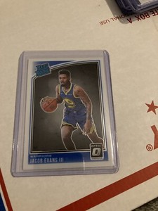 2018-19 Donruss Optic Basketball #178 Jacob Evans III RR RC G.S. Warriors