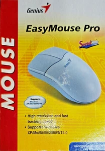 NEW Genius EasyMouse Pro - Ball Mouse - Serial 9-way socket - K910C004 - Picture 1 of 9