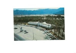 Postales de colección escudos sin publicar fecha rancho jardines autopista 111 Indio California - Imagen 1 de 2
