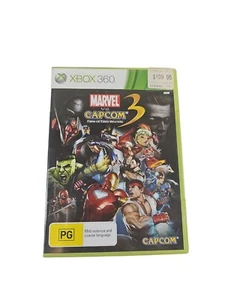 Xbox 360 Marvel vs Capcom 3 Fate of Two Worlds Complete w/ Manual PG PAL - Picture 1 of 6
