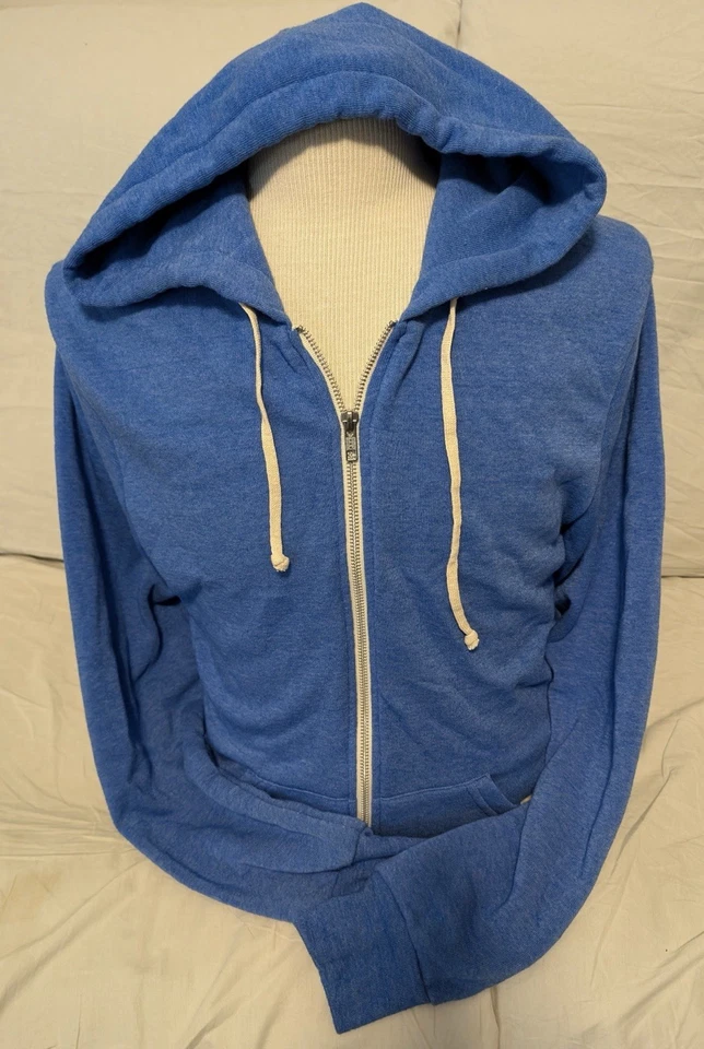 Chaqueta sudadera con capucha con cremallera completa Alternative Apparel - Grande - Nueva con etiquetas Foto 1 de 1