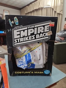 STAR WARS Ben Cooper ESB 1980 Halloween MASK & COSTUME Princess Leia Box Large - Picture 1 of 16