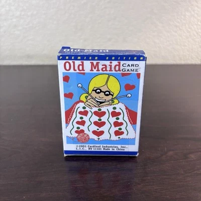 Винтажная карточная игра 2001 Cardinal Games Old Maid Premier Edition  - Изображение 1 из 4