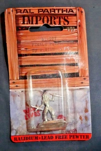 Ral Partha Imports 61-077 Female Pitfighter Fantasy Mini DUNGEONS PATHFINDER - Picture 1 of 1