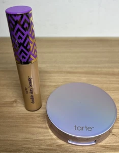 Cinta en polvo Tarte Shape 47H espejo miel bronceado profundo compacto y corrector *LEER - Imagen 1 de 4