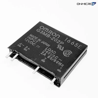 2 Stück G3MB-202P Solid State Relais 5V 12V 24V 2A 240VAC - Bild 1 von 2