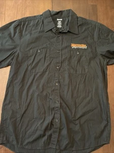Camisa grande con botones Jagermeister Bartender para hombre The Flagstone Appleton, WI - Imagen 1 de 4