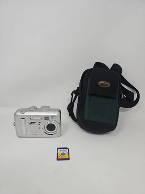 Working Kodak EasyShare CX7430 4.0MP Digital Camera W/ 2GB SD card-Silver Tested - Image 1 of 4