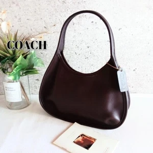 Vintage Coach Ergo Leather Shoulder Handbag 25cm wide x 14cm tall - Picture 1 of 24