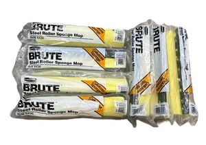 (7)Rubbermaid Brute Steel Roller Sponge Mop Replacement Head 6436 Sealed - Picture 1 of 1