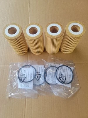 4 x Oil Filter 8161 for 2022, 2021, 2020, 2019, 2018 Volkswagen Passat 2.0L 4Cyl - Image 1 of 4