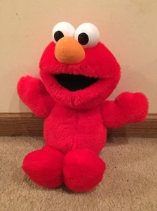 Vintage 1995 Tyco Original 16 Zoll Tickle Me Elmo Sesamstraße Plüschtier, das spricht - Bild 1 von 4