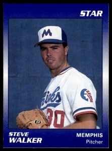 1989 Star Steve Walker Memphis Chicks #46