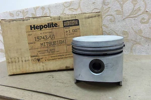 NOS HEPOLITE MITSUBISHI 4G33 G33B 1.4L GALANT CELESTE LANCER A72 +1mm PISTON SET - Imagen 1 de 4