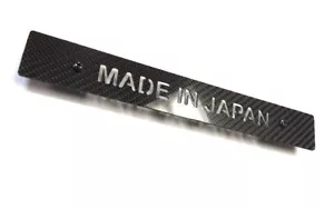 CARBON FIBER MADE IN JAPAN Front License Plate Delete for Subaru WRX Impreza STi - Foto 1 di 8